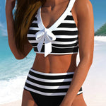 Laluna Gestreifter Bikini