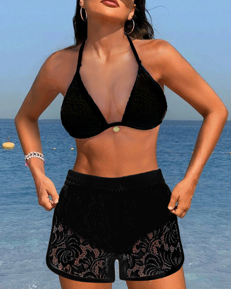 Laluna Spitzen-Bikiniset