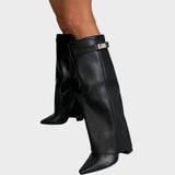 Luana |  Botas altas de couro