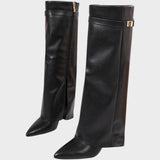 Luana |  Botas altas de couro