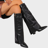 Luana |  Botas altas de couro