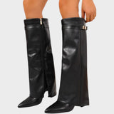 Luana |  Botas altas de couro