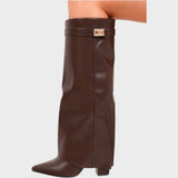 Luana |  Botas altas de couro