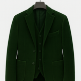 Tomas | Conjunto de 2 peças: Blazer e Cardigan em Veludo