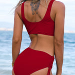 Laluna Einfarbiges Bikini-Set