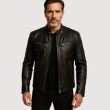 Mitchell | Jaqueta de Couro Masculina
