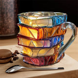 Amélie – Caneca artesanal 3D em forma de livro