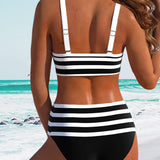 Laluna Gestreifter Bikini
