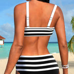 Laluna Gestreifter Bikini