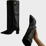 Luana |  Botas altas de couro