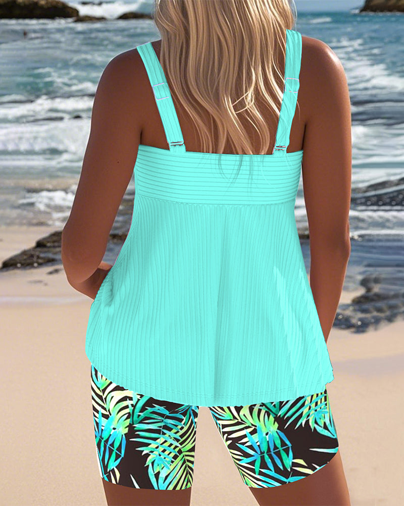 Laluna Buntes Tankini-Set