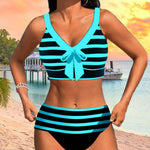 Laluna Gestreifter Bikini