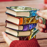 Amélie - Caneca artesanal 3D em forma de livro