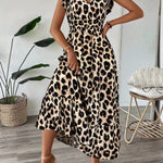 Candela – Vestido maxi barroco com decote em V