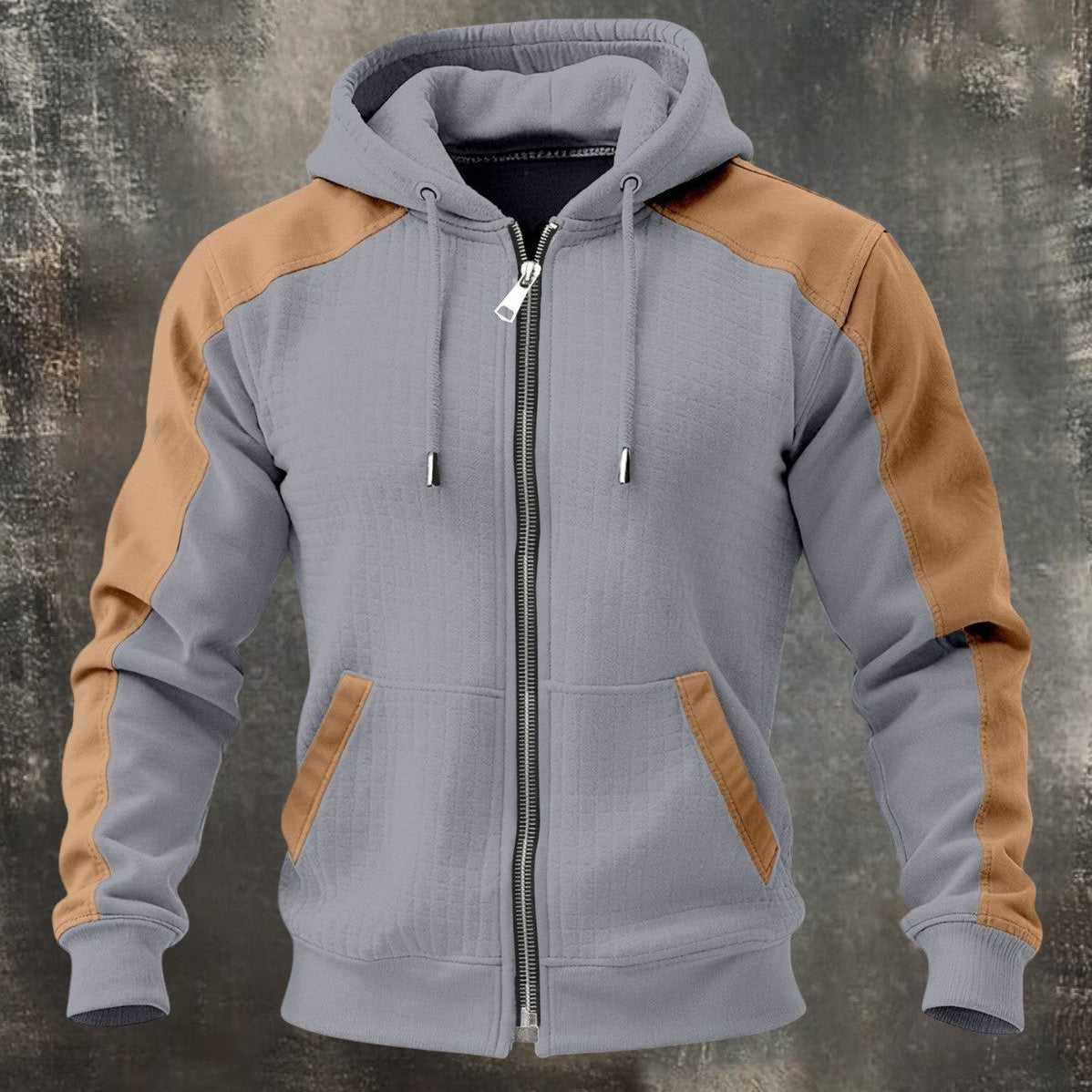 Sérgio | Sweatshirt bicolor com fecho