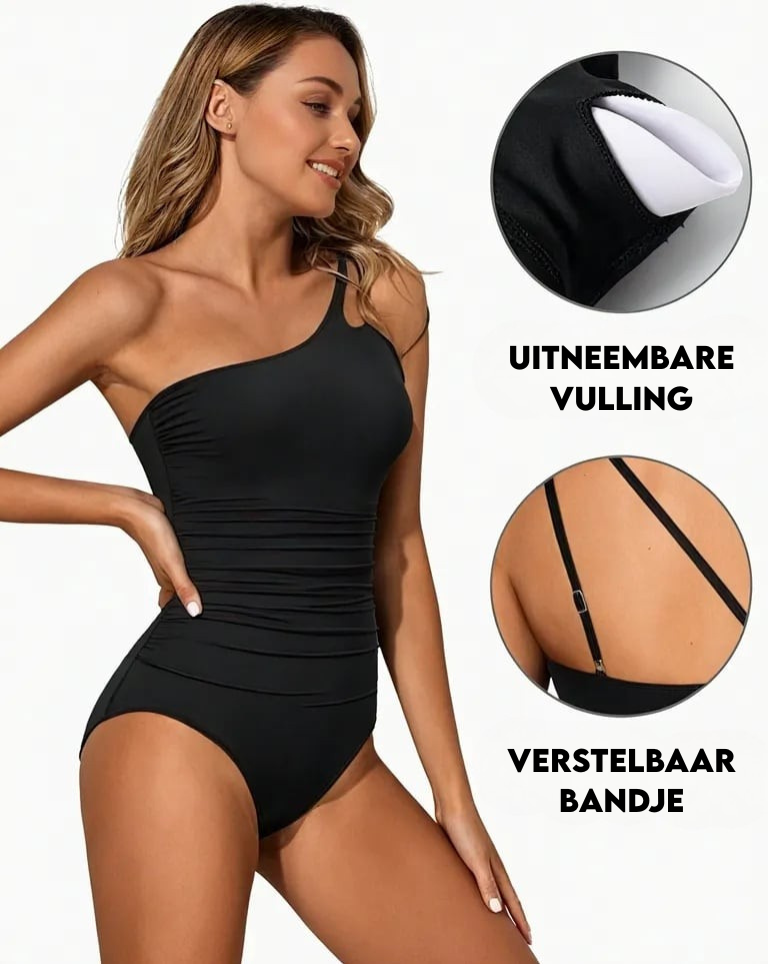 Grace Ein-Schulter Badeanzug