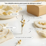 Colar de Abraço Infinito