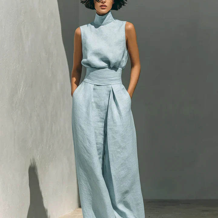 Flor - Conjunto Minimalista sem Mangas