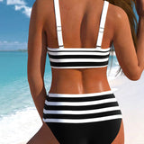 Laluna Gestreifter Bikini