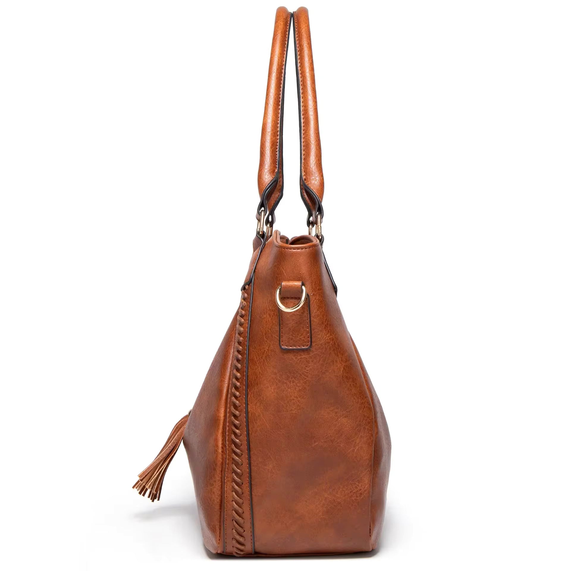 Adeline | Bolsa Tote em Couro Premium Espaçosa de Luxo - Ines Braga
