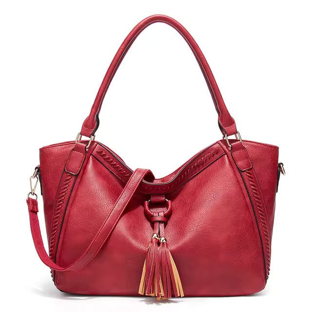 Adeline | Bolsa Tote em Couro Premium Espaçosa de Luxo - Ines Braga