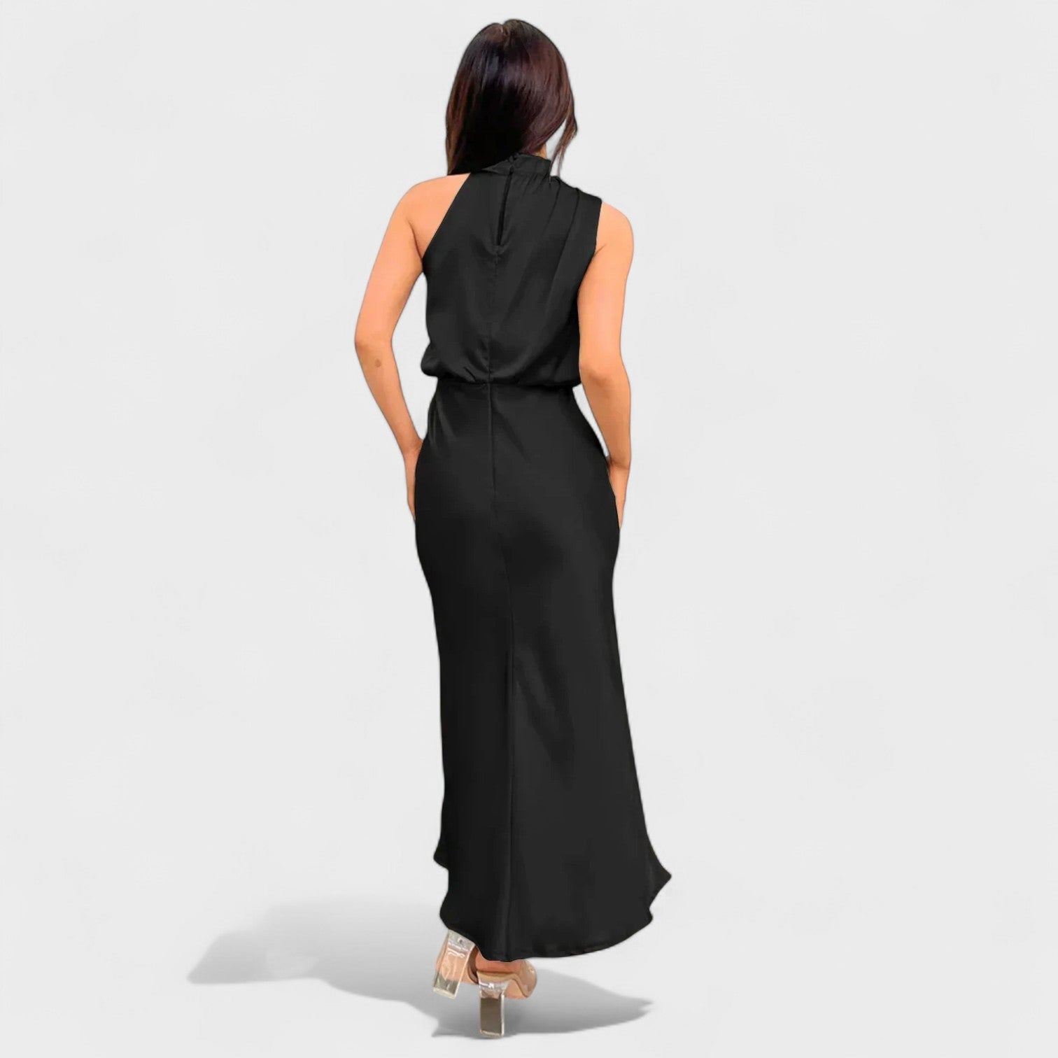 Alba - Vestido Satin Elegance - Ines Braga