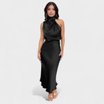 Alba - Vestido Satin Elegance - Ines Braga