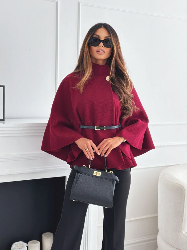 Alinne– O Casaco Papillon com Cinto que Eleva o Seu Estilo - Ines Braga