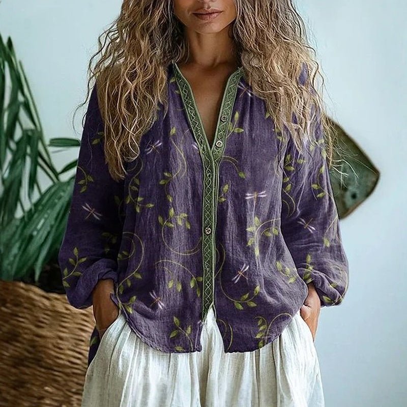 AMARA™ – A Blusa Perfeita para Qualquer Ocasião - Ines Braga
