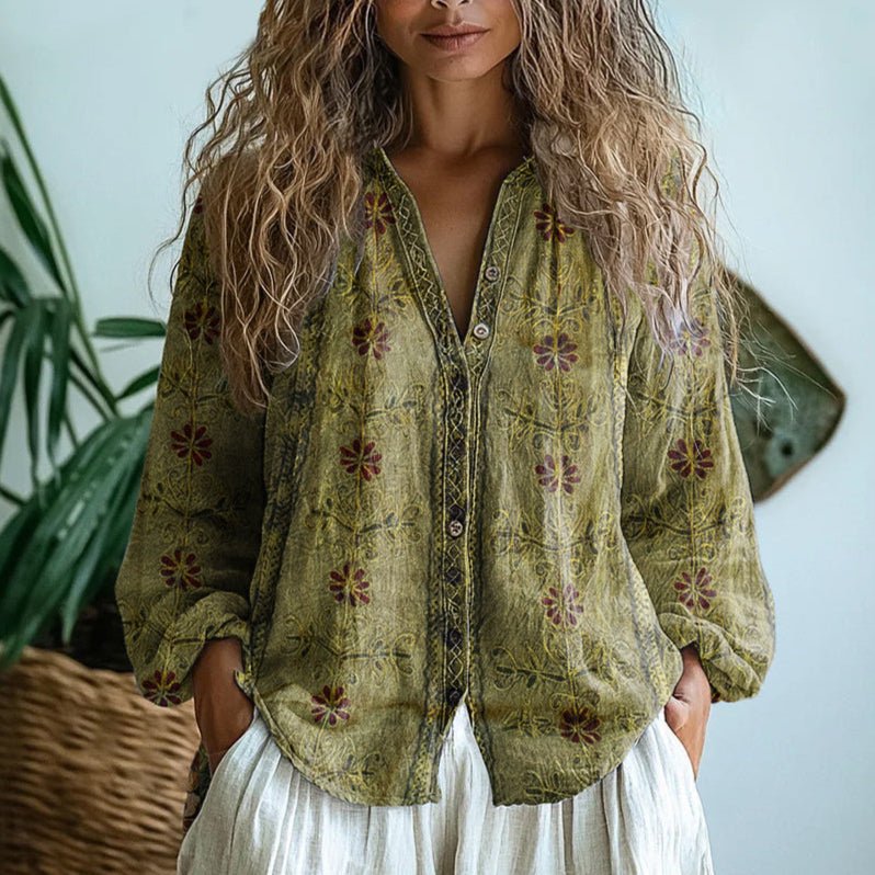 AMARA™ – A Blusa Perfeita para Qualquer Ocasião - Ines Braga