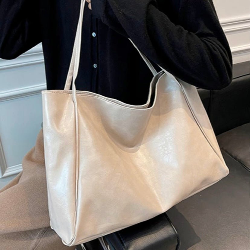 Amara | Bolsa De Couro Retro Elegante Versátil Alta Qualidade - Ines Braga
