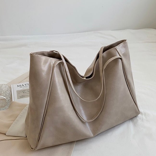 Amara | Bolsa De Couro Retro Elegante Versátil Alta Qualidade - Ines Braga