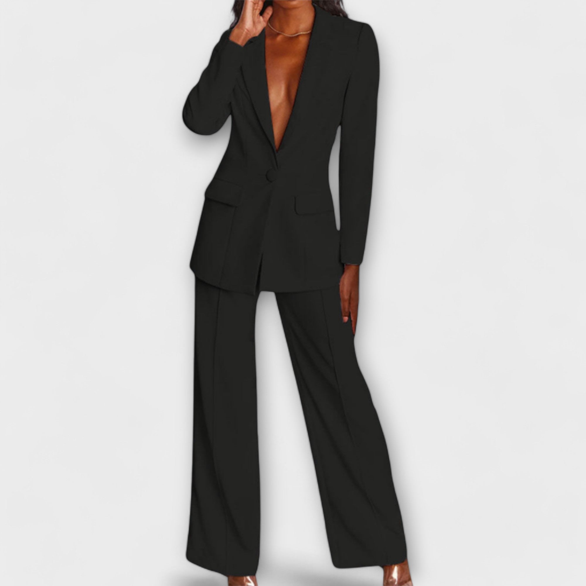 Amelia - Fato Feminino Elegante - Ines Braga
