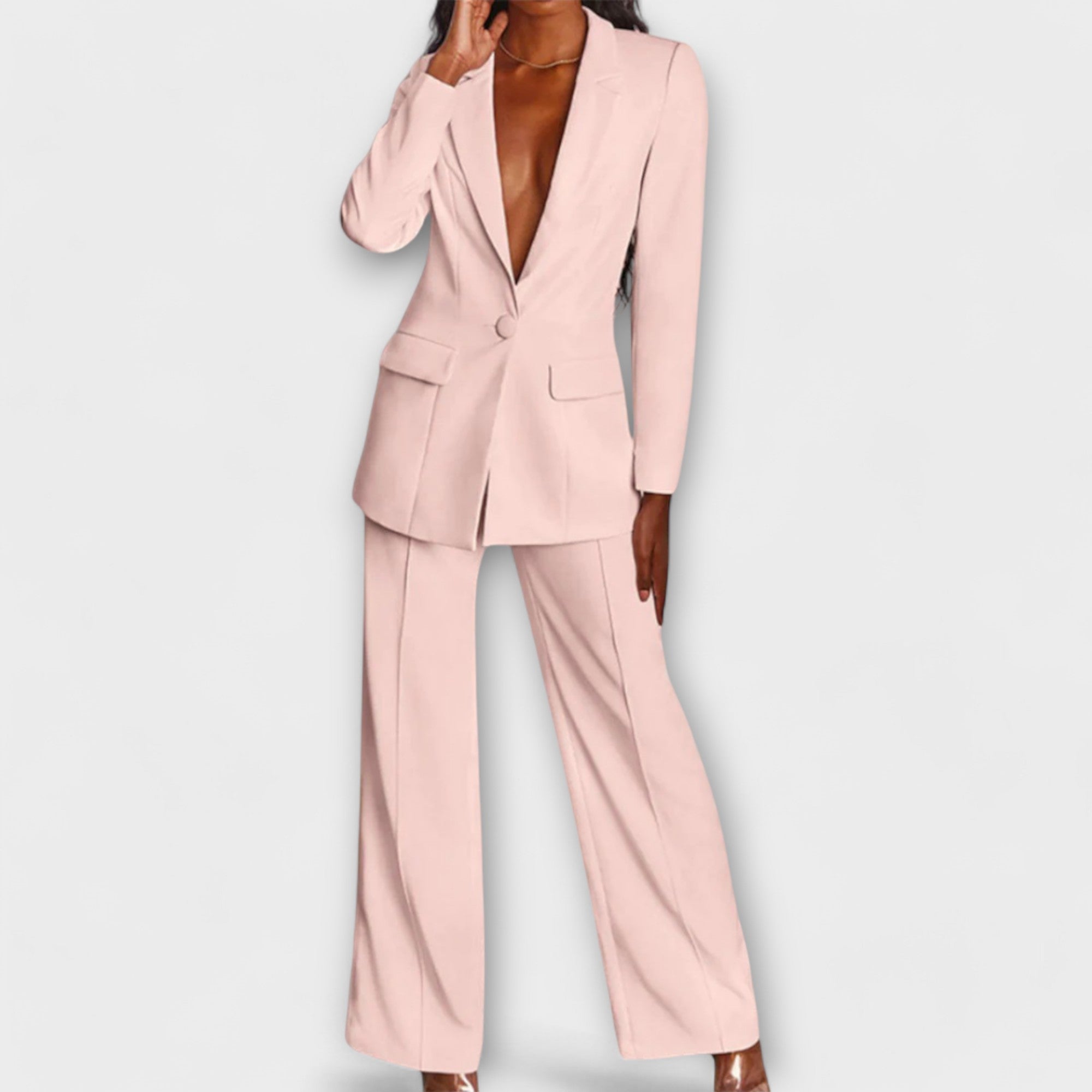 Amelia - Fato Feminino Elegante - Ines Braga