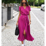 Amelie – Vestido Midi Floral Ajustável e Confortável - Ines Braga