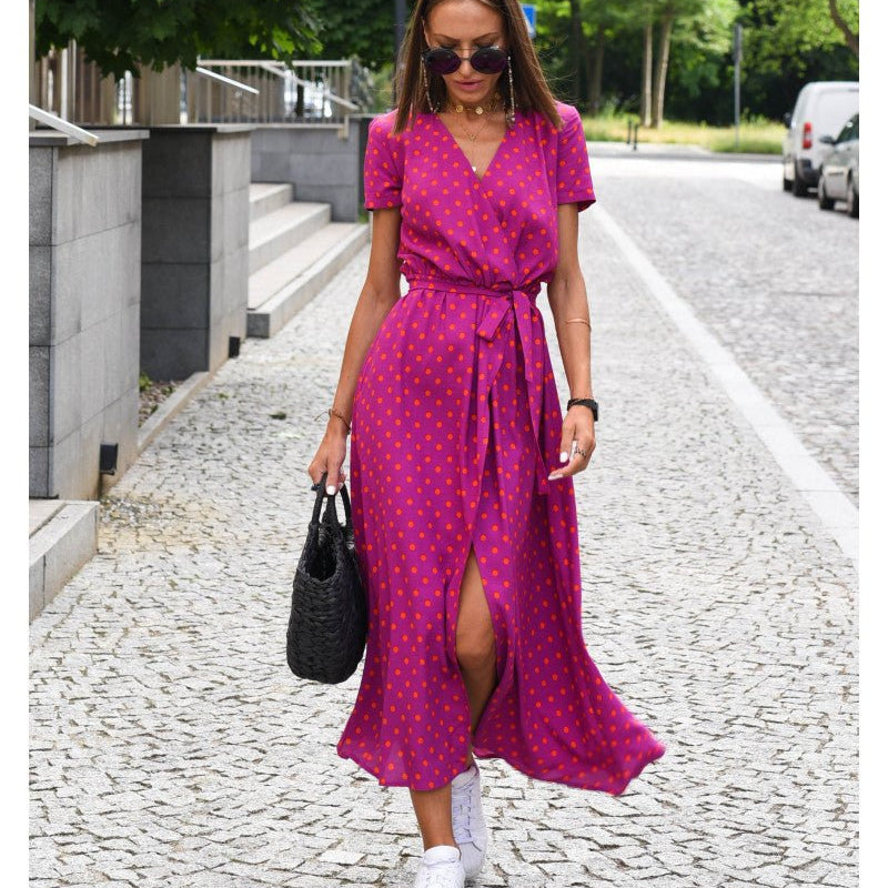 Amelie – Vestido Midi Floral Ajustável e Confortável - Ines Braga