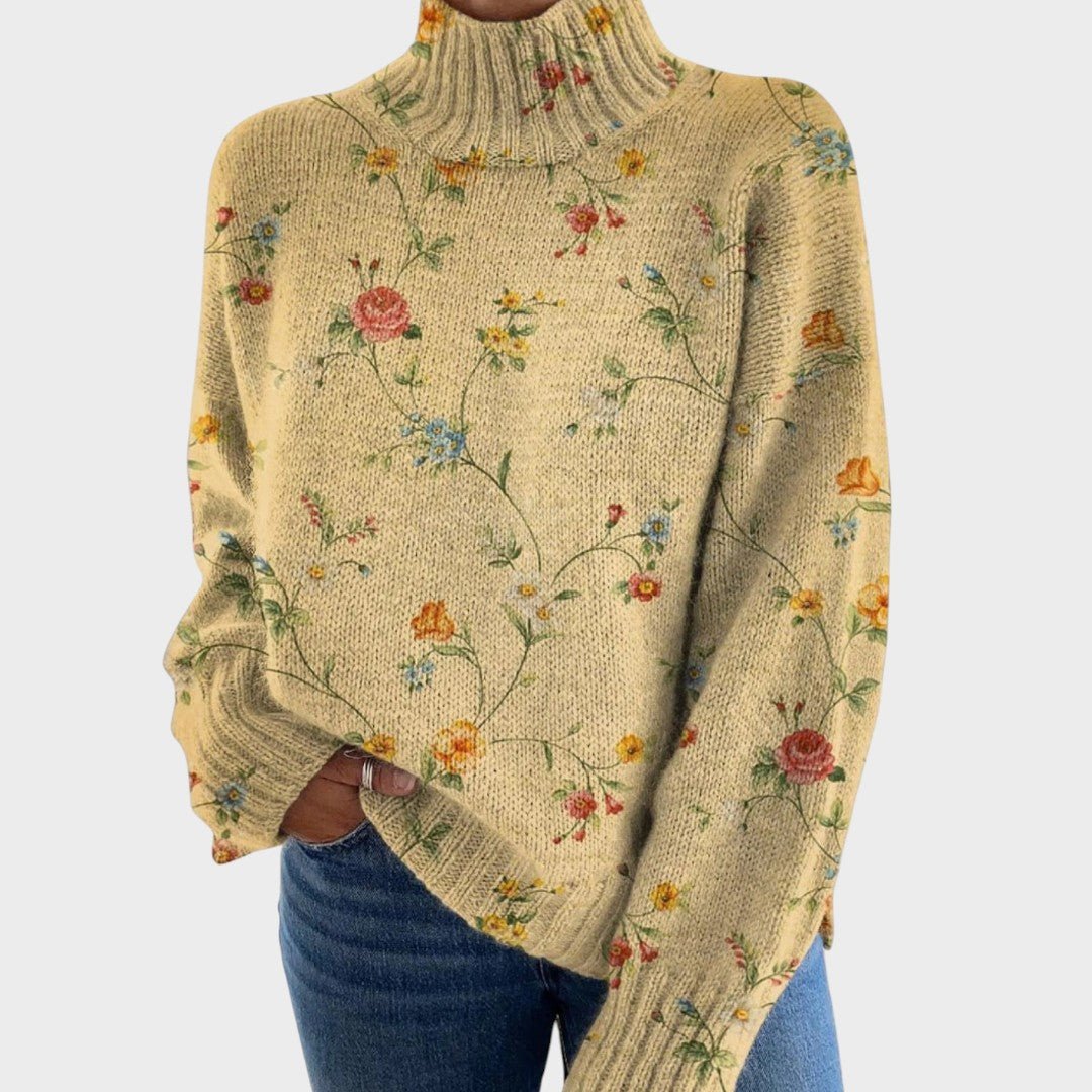 Andreia - Camisola de Malha Artística - Ines Braga