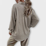 Ashley - Blusa Vintage de Manga Longa - Ines Braga