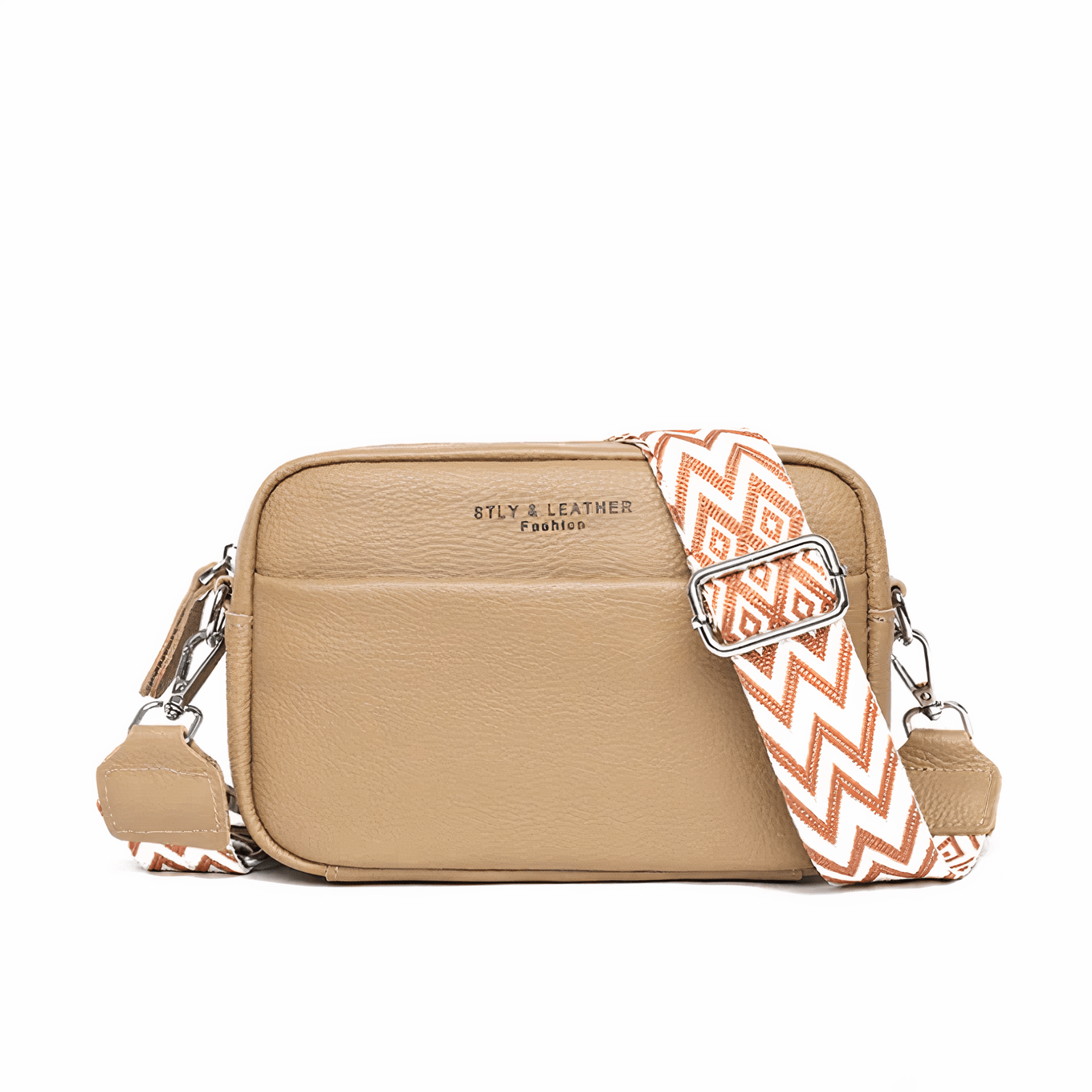 Ava | Bolsa de Ombro em Couro de Alta Qualidade Elegante - Ines Braga