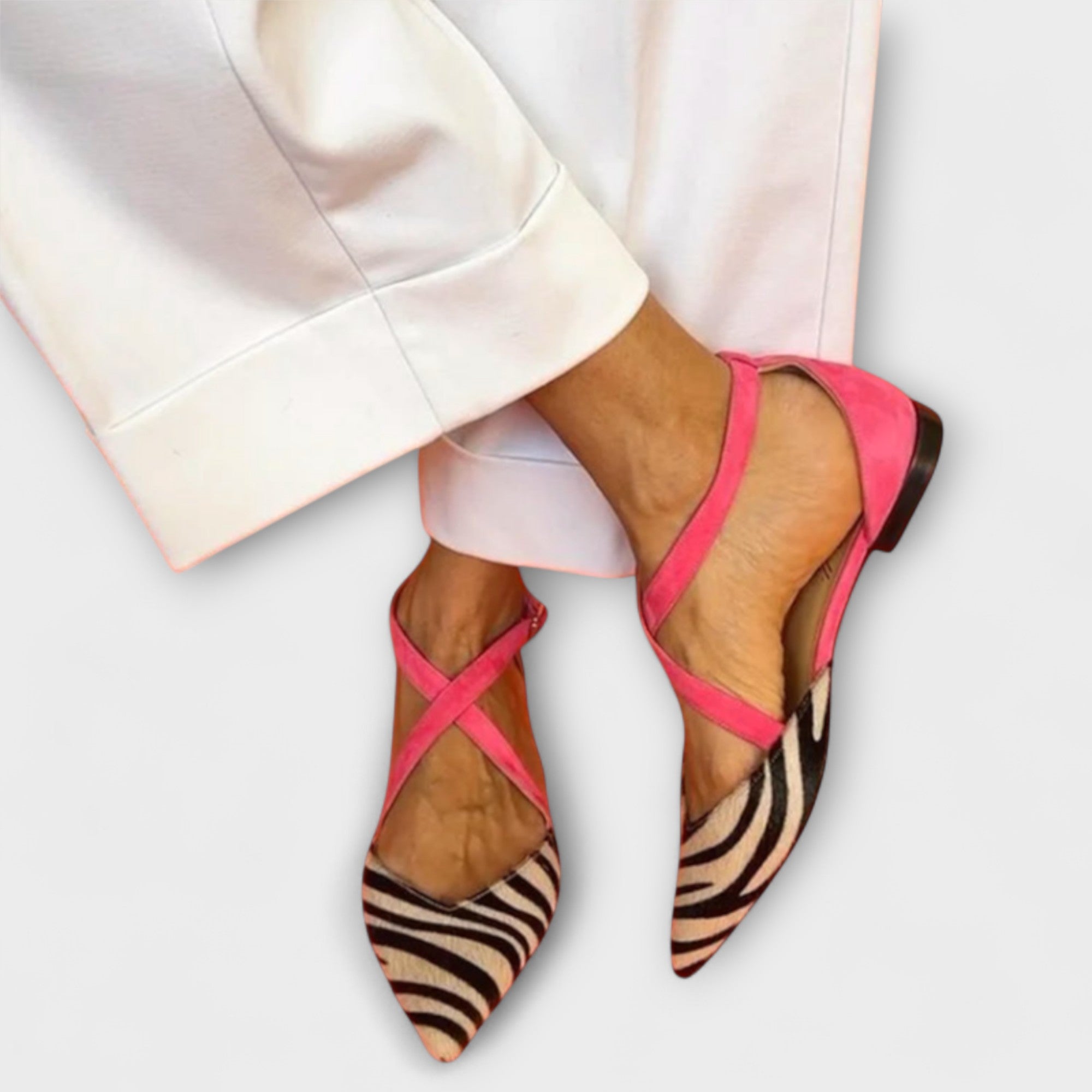 Bailarinas com Padrão Zebra - Ines Braga