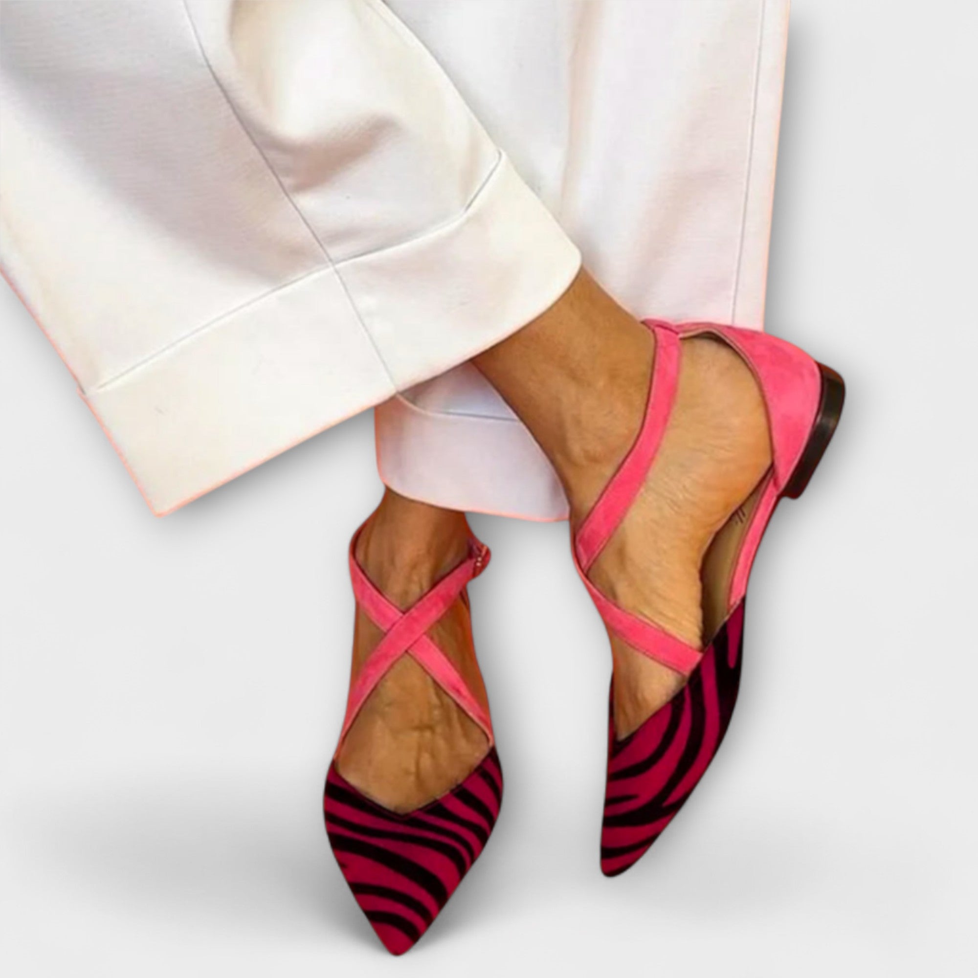 Bailarinas com Padrão Zebra - Ines Braga