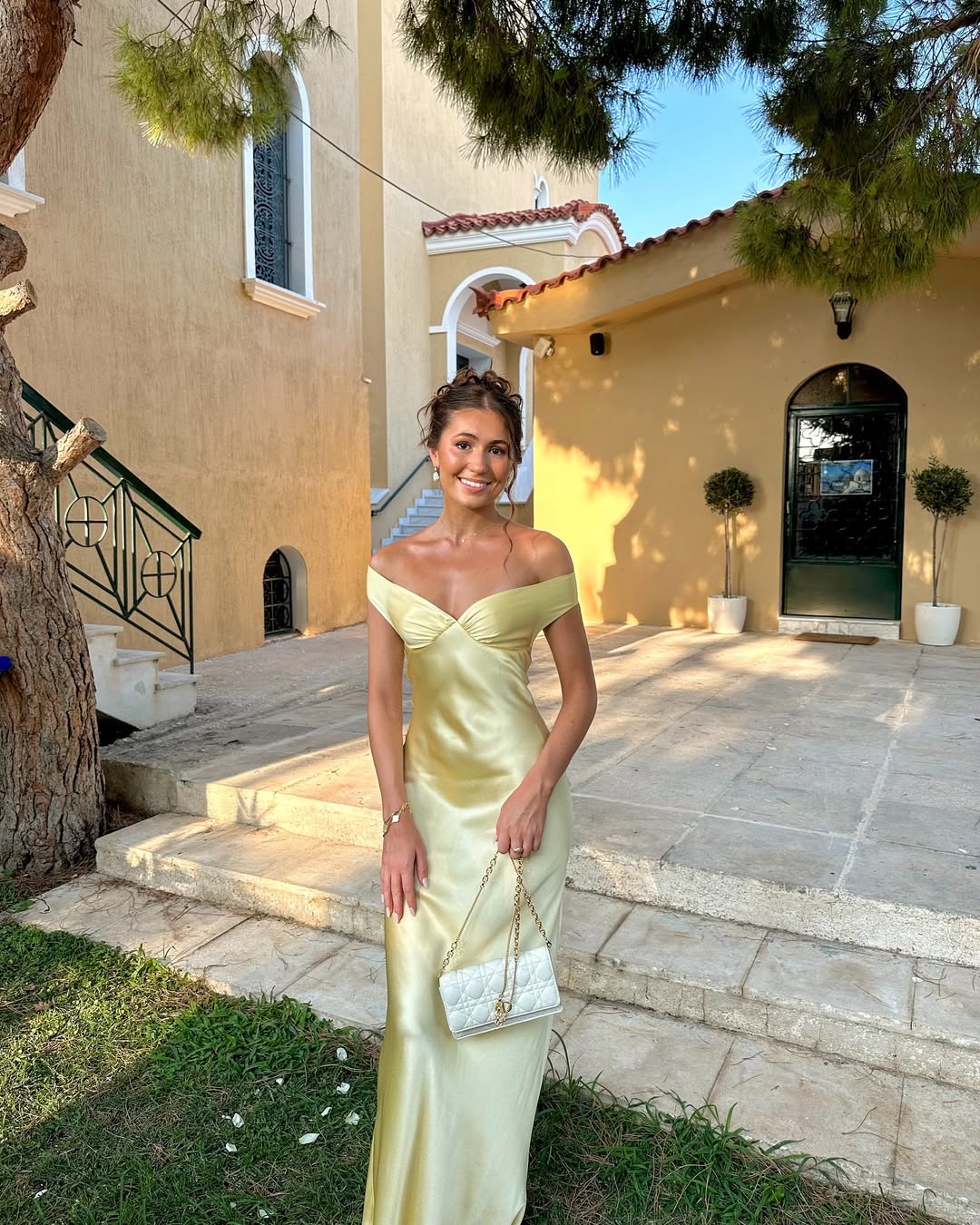 Bárbara | Vestido Maxi em Cetim sem costas - Ines Braga