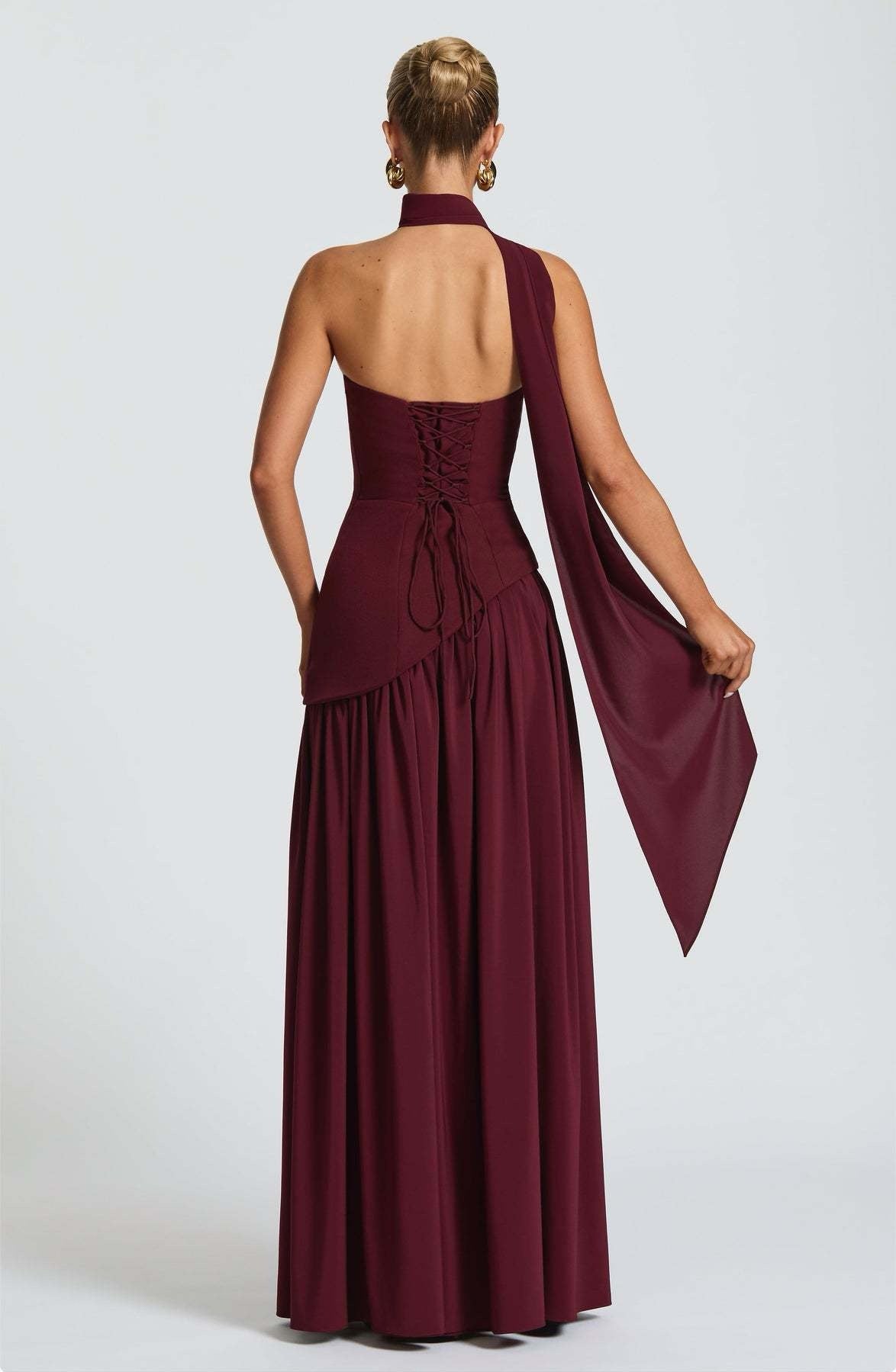 Beatriz™ | Vestido Longo com Corte Sofisticado - Ines Braga