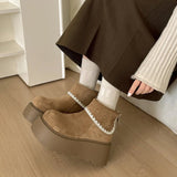 Benedita | Botas com plataforma elegante para dias frios - Ines Braga