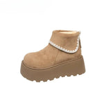Benedita | Botas com plataforma elegante para dias frios - Ines Braga