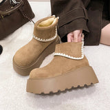 Benedita | Botas com plataforma elegante para dias frios - Ines Braga