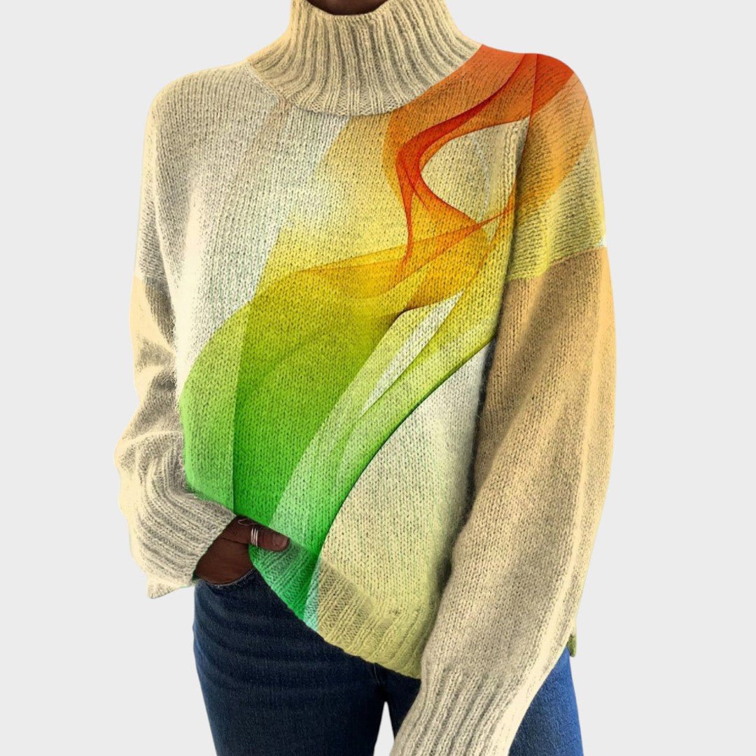 Bianca - Camisola de Malha Artística - Ines Braga