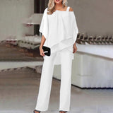 Bianca | Elegância Atemporal em Conjunto com Ombros à Mostra - Ines Braga