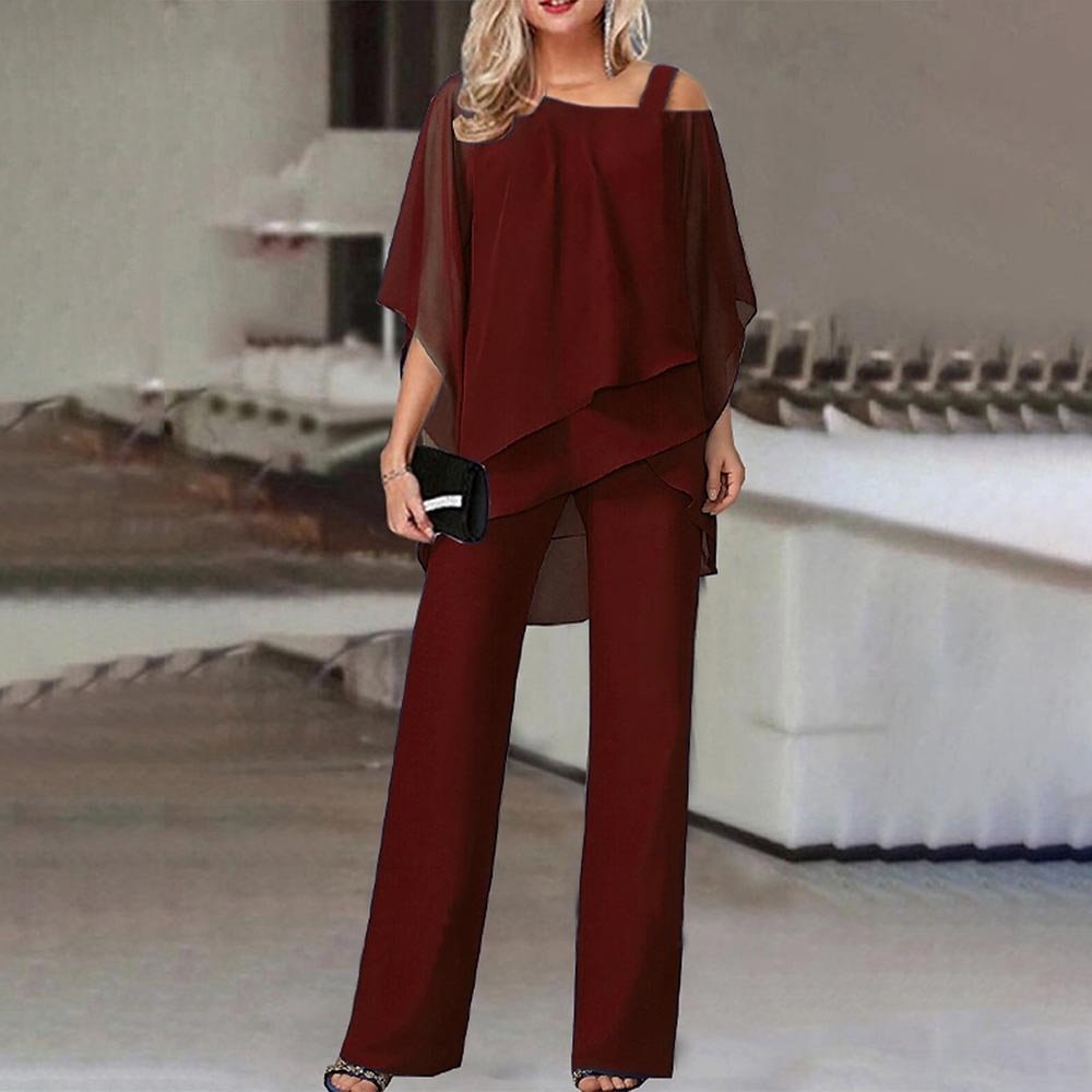 Bianca | Elegância Atemporal em Conjunto com Ombros à Mostra - Ines Braga