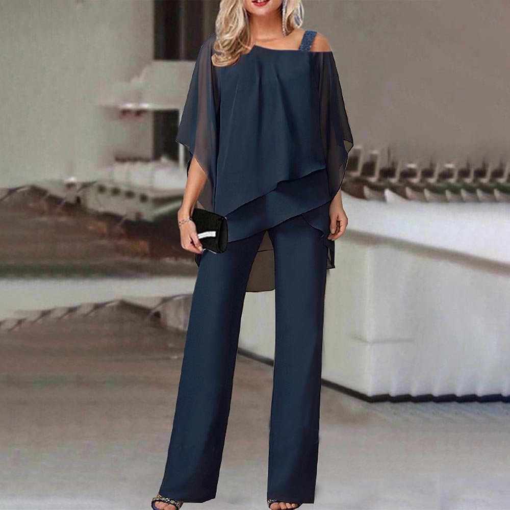 Bianca | Elegância Atemporal em Conjunto com Ombros à Mostra - Ines Braga